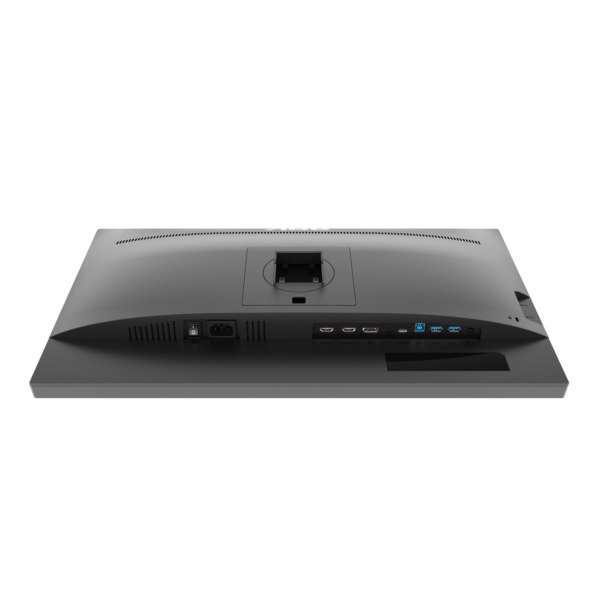AOC Q24P2Q – Monitor, 23,8", IPS, 75 Hz, 250 cd/m², Lautsprecher, Höhenverstellbar, VESA 100 × 100, Schwarz