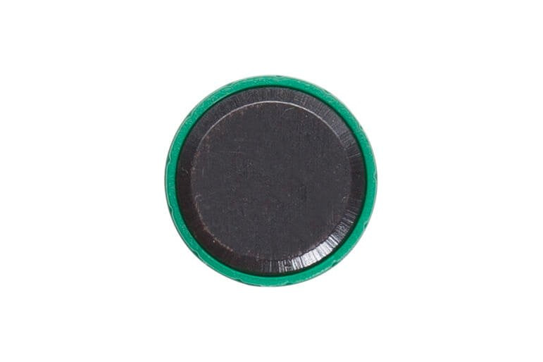 MAUL Rundmagnet – Grün – Ø 20 mm, 10 Stück, Kunststoff