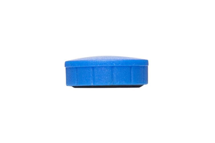 MAUL Starter-Kit, inkl. blaue Kunststoff-Magnete (Ø 20 mm, Haftkraft 0,3 kg) – für Whiteboards – 10-teilig