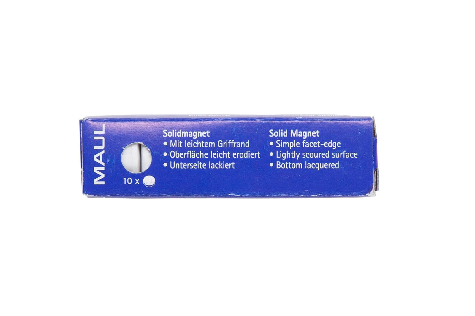 MAUL Starter-Kit, inkl. Magnete (rund, Ø 20 mm, weiss) – für Whiteboards – 10-teilig