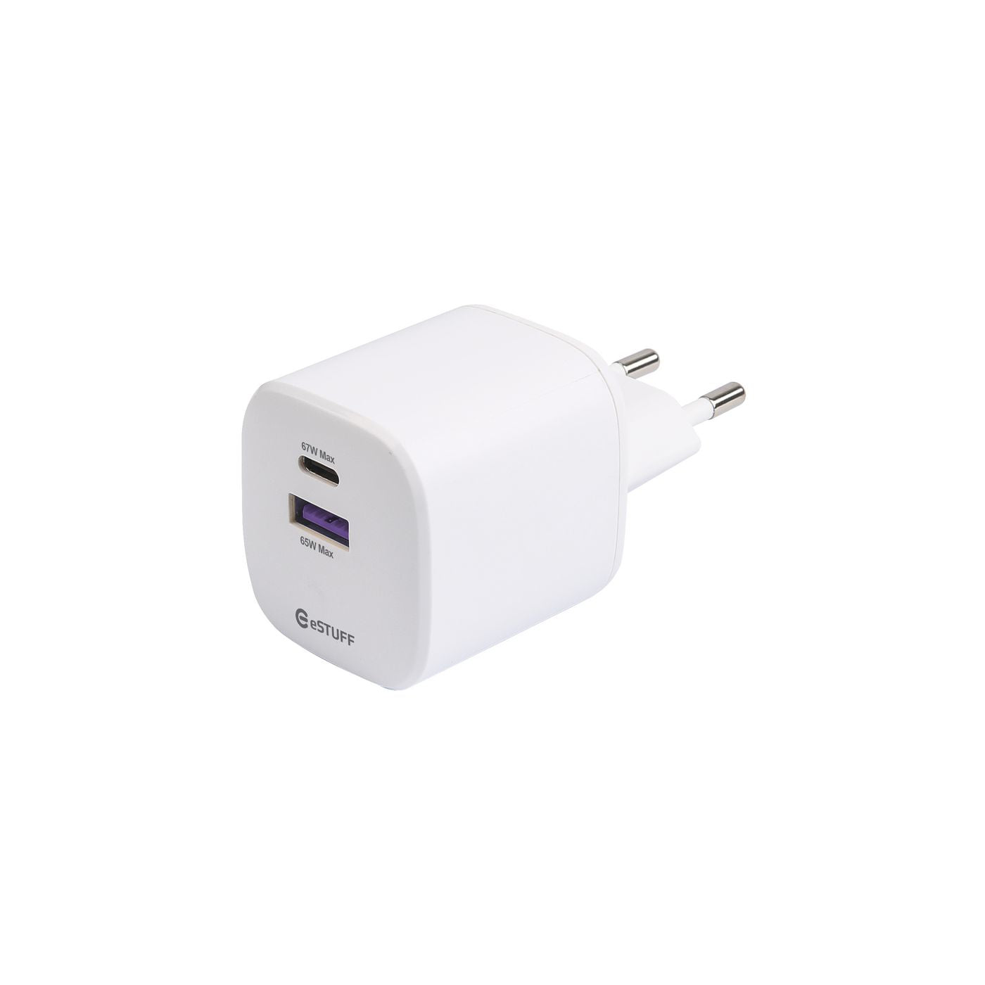 eSTUFF INFINITE (GRS) – USB-C & USB-A, Weiss