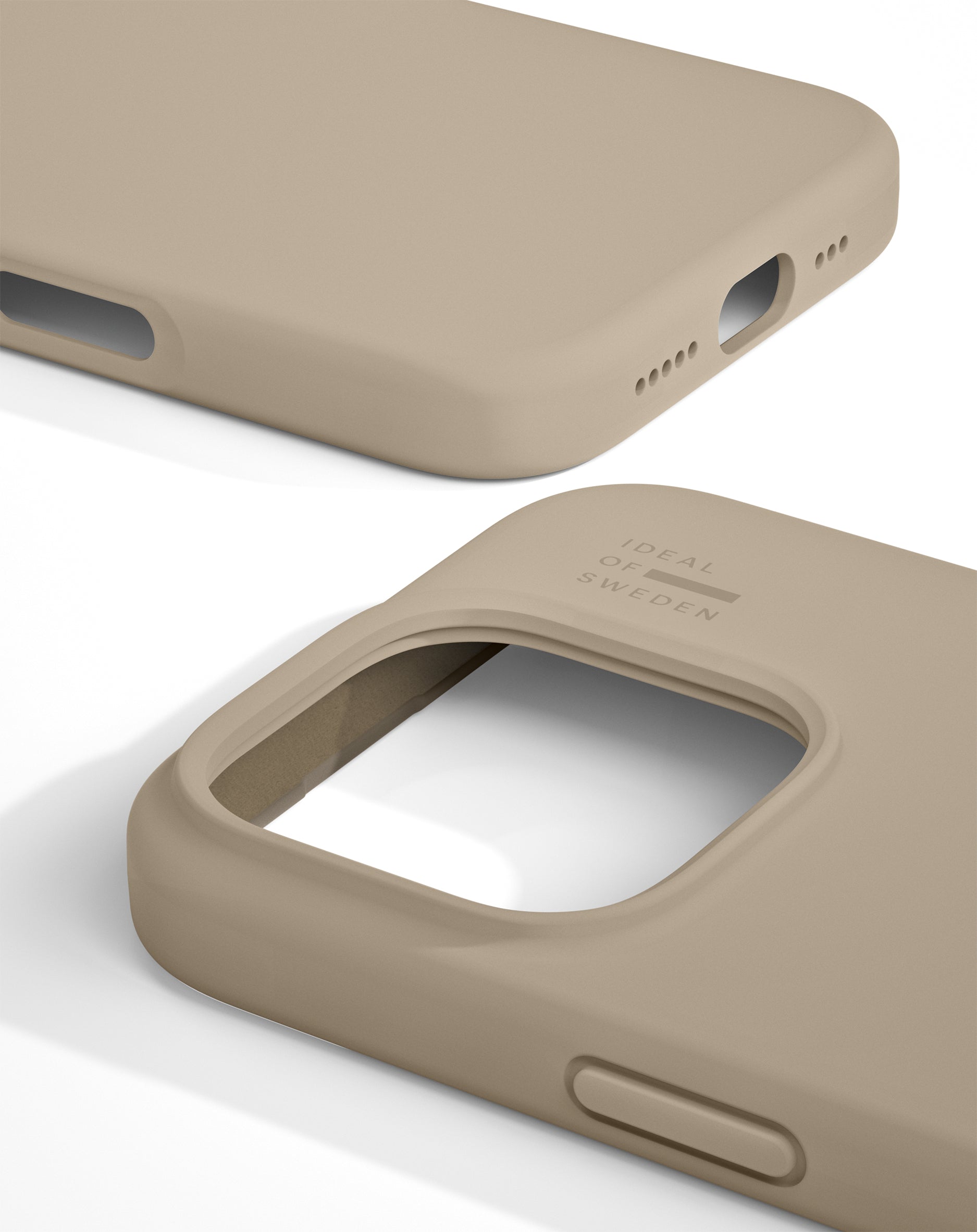iDeal of Sweden Backcover – für Apple iPhone 16 Pro – beige – Silikon, MagSafe-kompatibel