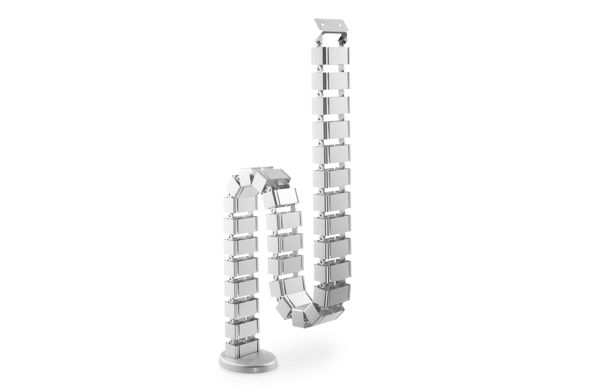Digitus Kabelmanagement-Spine FLEX – Silber, längenverstellbar