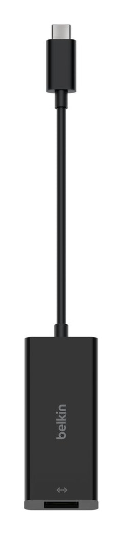 Belkin INC012BTBK Netzwerkadapter USB-C zu RJ-45 – 2,5 Gbit/s, USB 3.2 Gen 1 (5 Gbit/s), für USB-C-Geräte