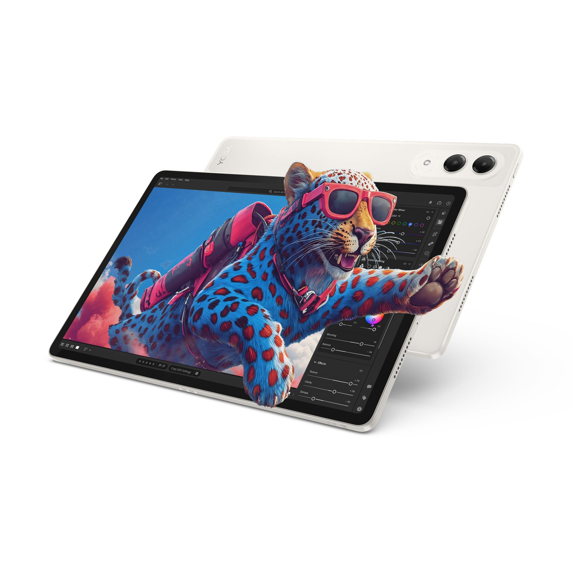 Lenovo Yoga Tab – 11,1", 256 GB, 8 GB RAM, WLAN, Android 15, Grau