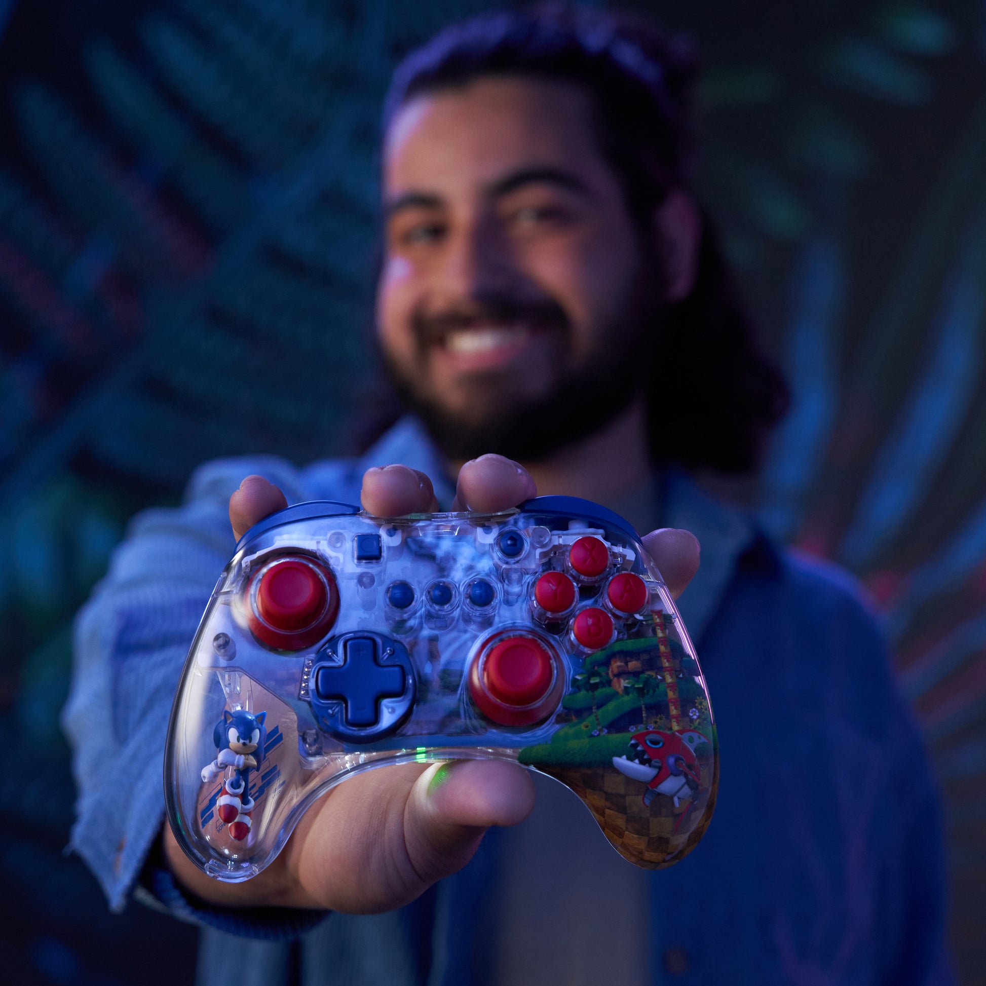 PDP REALMZ Wireless Controller – Gamepad – USB + Bluetooth, Akku 40 Std., für Nintendo Switch & Switch OLED
