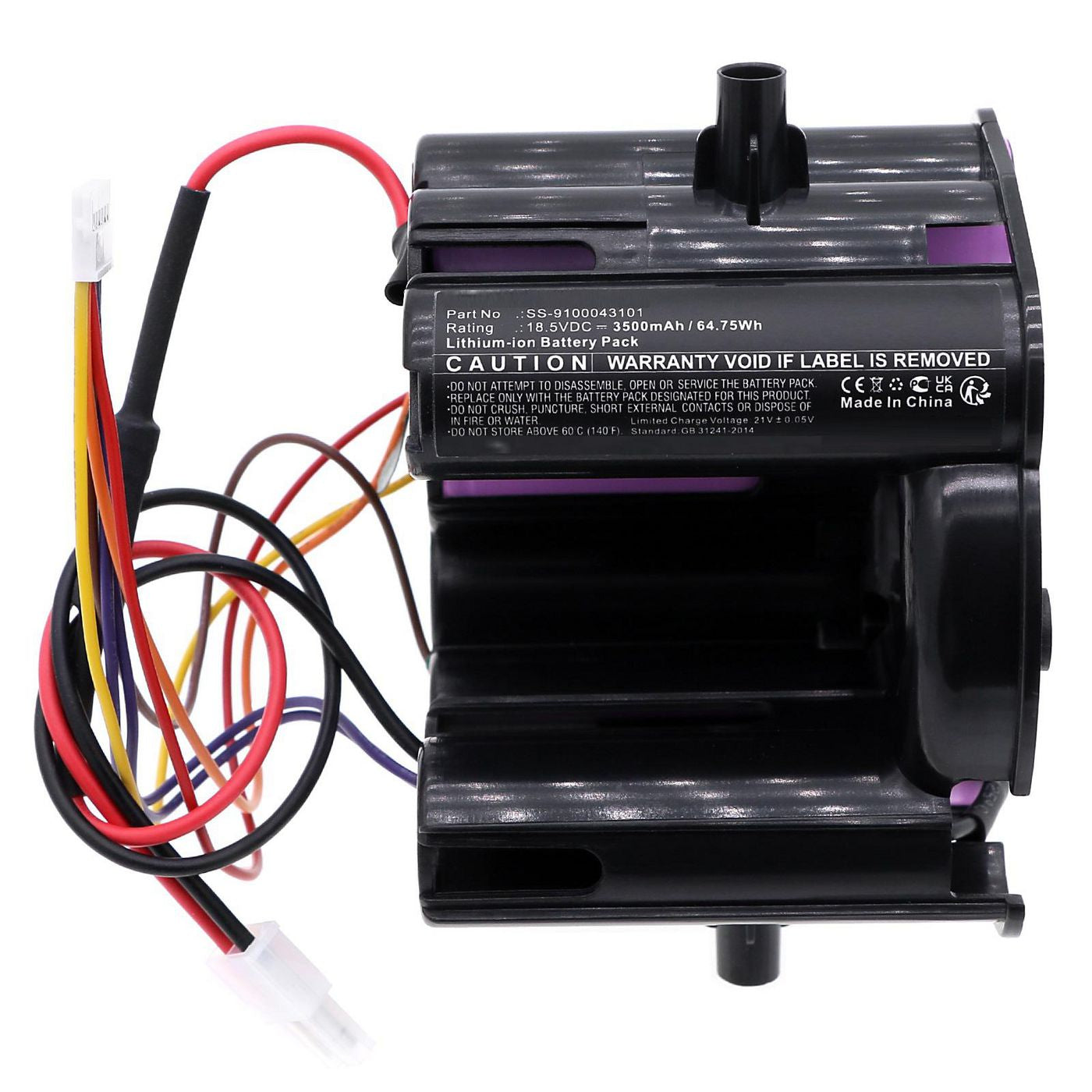 CoreParts Akku 18,5 V 3500 mAh 64,75 Wh – für Rowenta Staubsauger