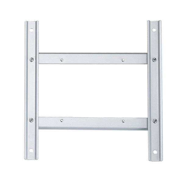 ROLINE VESA-Adapterplatte – VESA 100×100/100×200/200×200 mm – Silber – für VESA 100/200