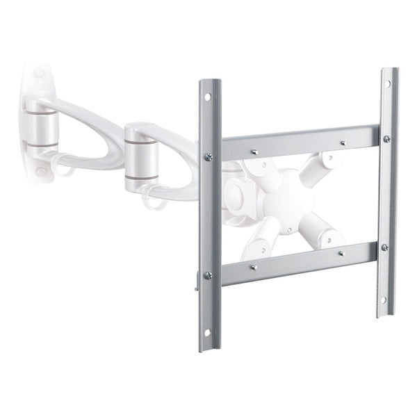 ROLINE VESA-Adapterplatte – VESA 100×100/100×200/200×200 mm – Silber – für VESA 100/200