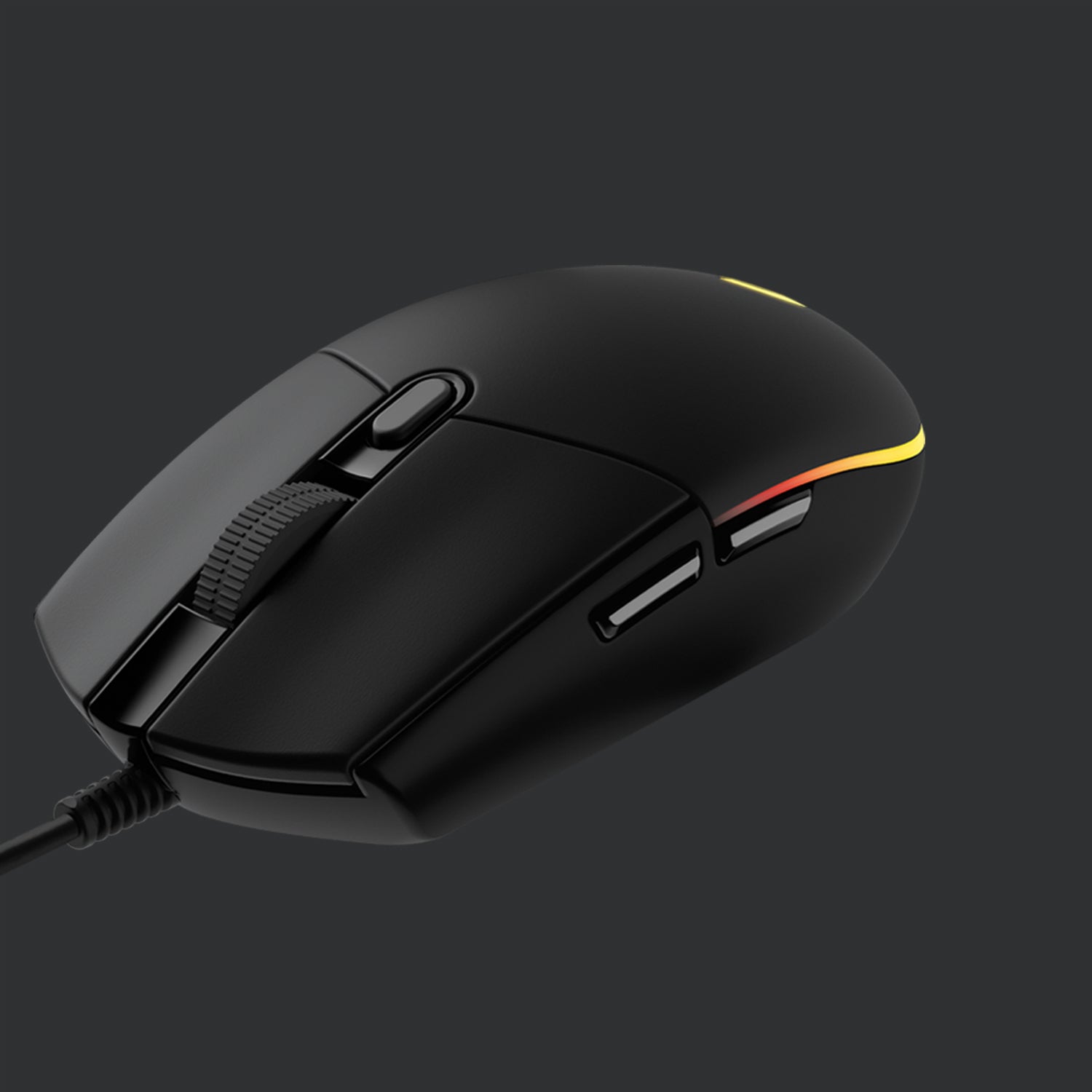 Logitech G G203 – Gaming-Maus – Kabelgebunden (USB‑A), 8000 DPI, RGB-Beleuchtung, Schwarz