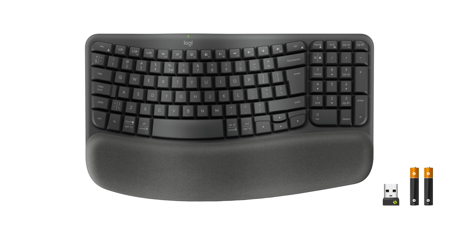 Logitech Wave Keys For Business – Tastatur, ergonomisch