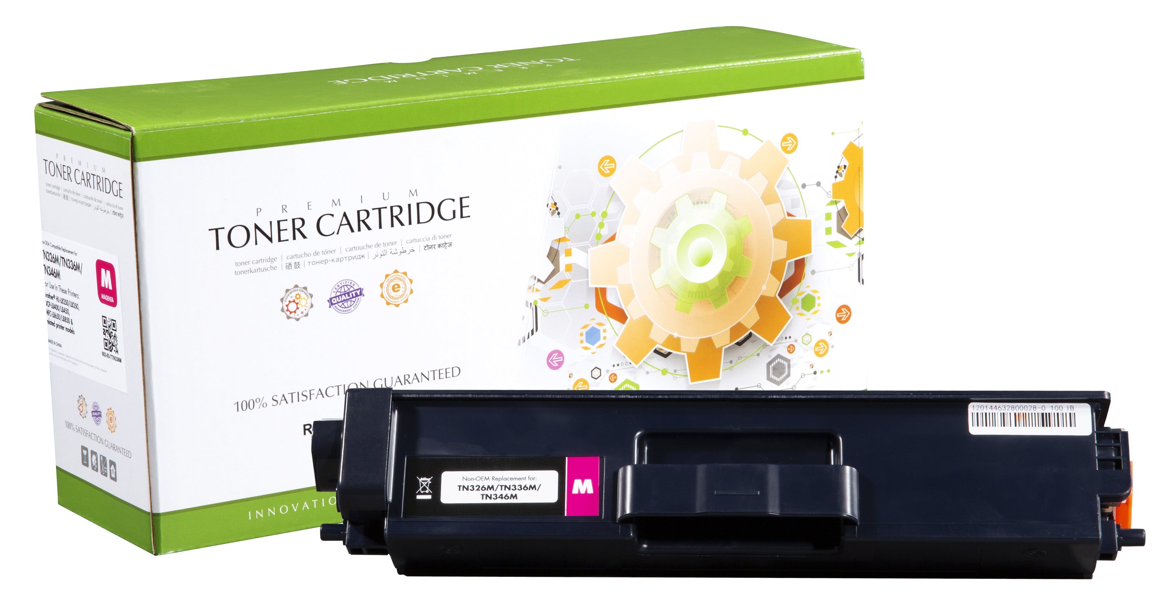 Static Control Components Toner TN-326Y – Magenta, 3500 Seiten – für Brother TN-326M/TN-336M