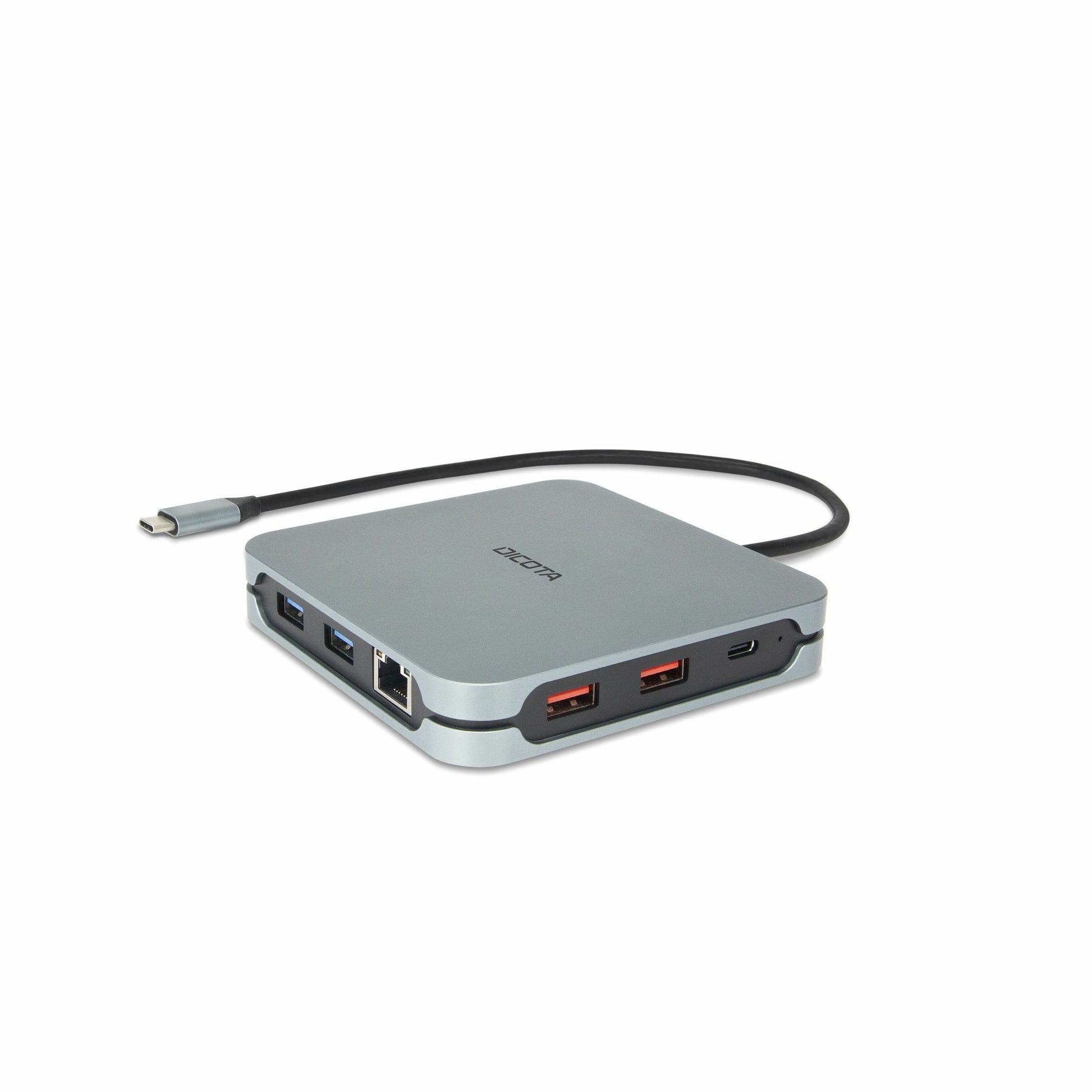 DICOTA D32057 Dockingstation – USB-C, 2× HDMI, 5× USB-A, 1× USB-C, 100 W PD, 2,5GbE, für Windows/Mac/ChromeOS