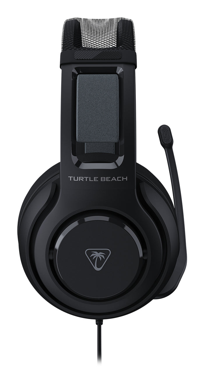 Turtle Beach Atlas 200 – Gaming-Headset – 3,5 mm, USB-A-Adapter, Waves 3D Audio – Schwarz