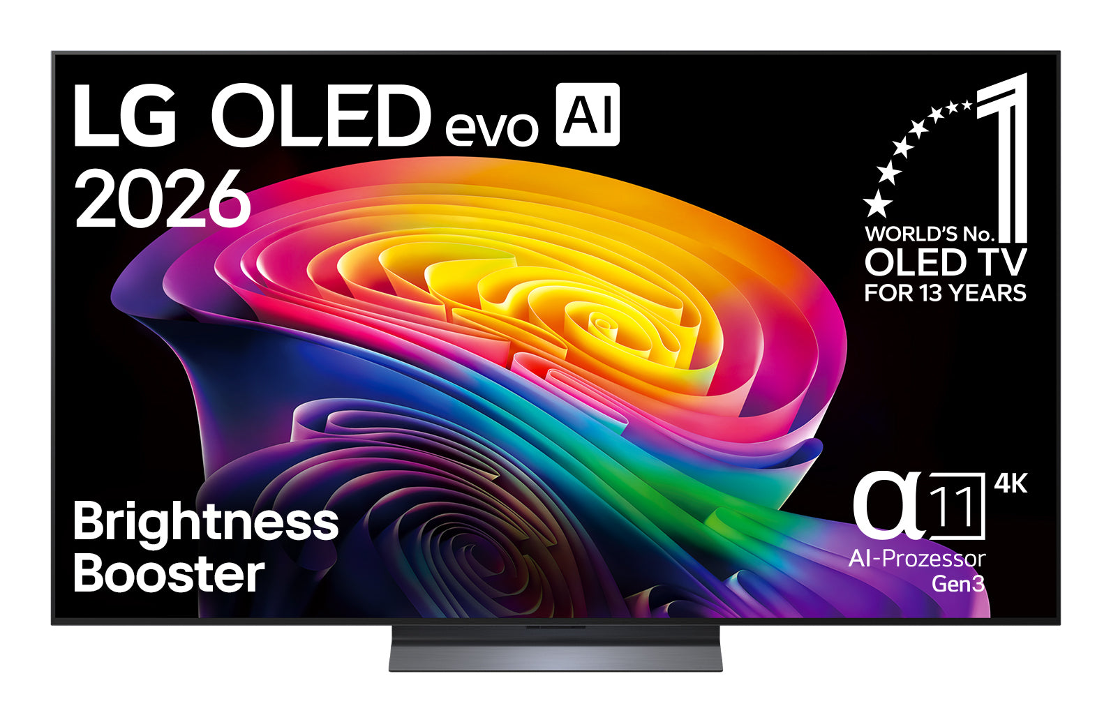 LG OLED65C67LA – 65" TV – 4K UHD – OLED – webOS 26 – 165 Hz – Dolby Vision, HDR10, HLG