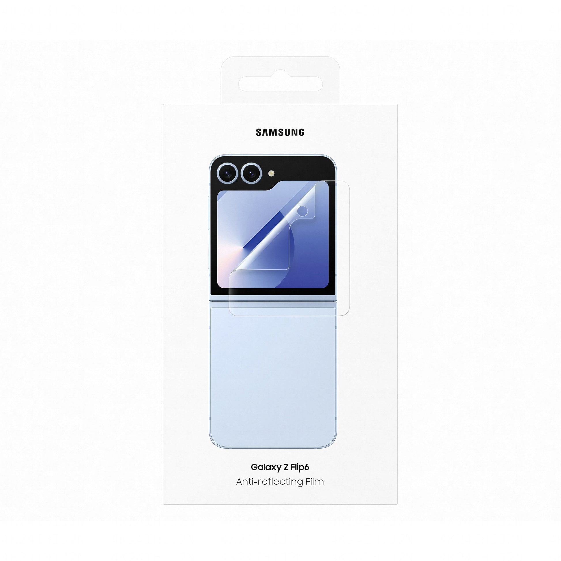 Samsung Displayschutz (Folie), Anti-Fingerprint – für Galaxy Z Flip6 – 2er-Pack