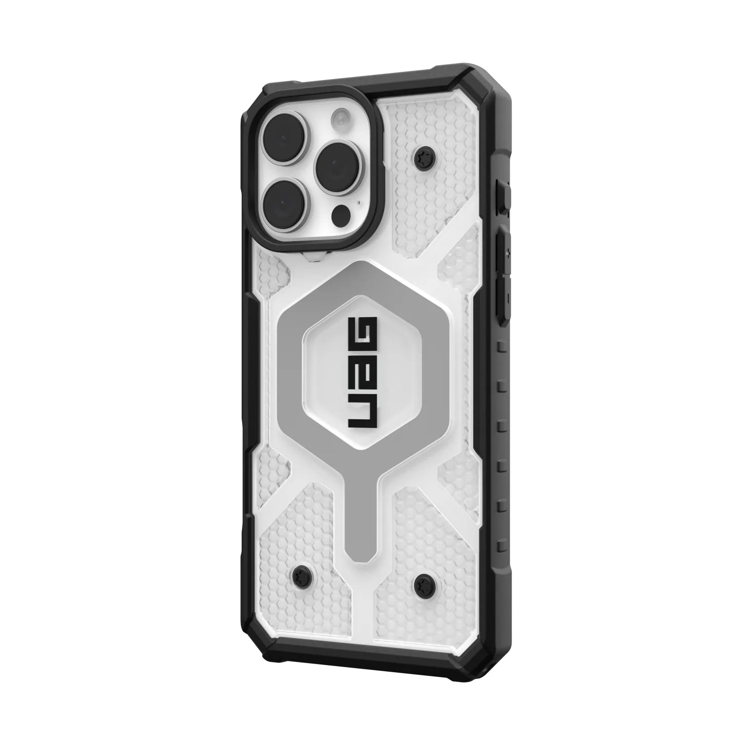 Urban Armor Gear UAG – Pathfinder Backcover – für Apple iPhone 16 Pro Max – transparent – TPU, MagSafe kompatibel