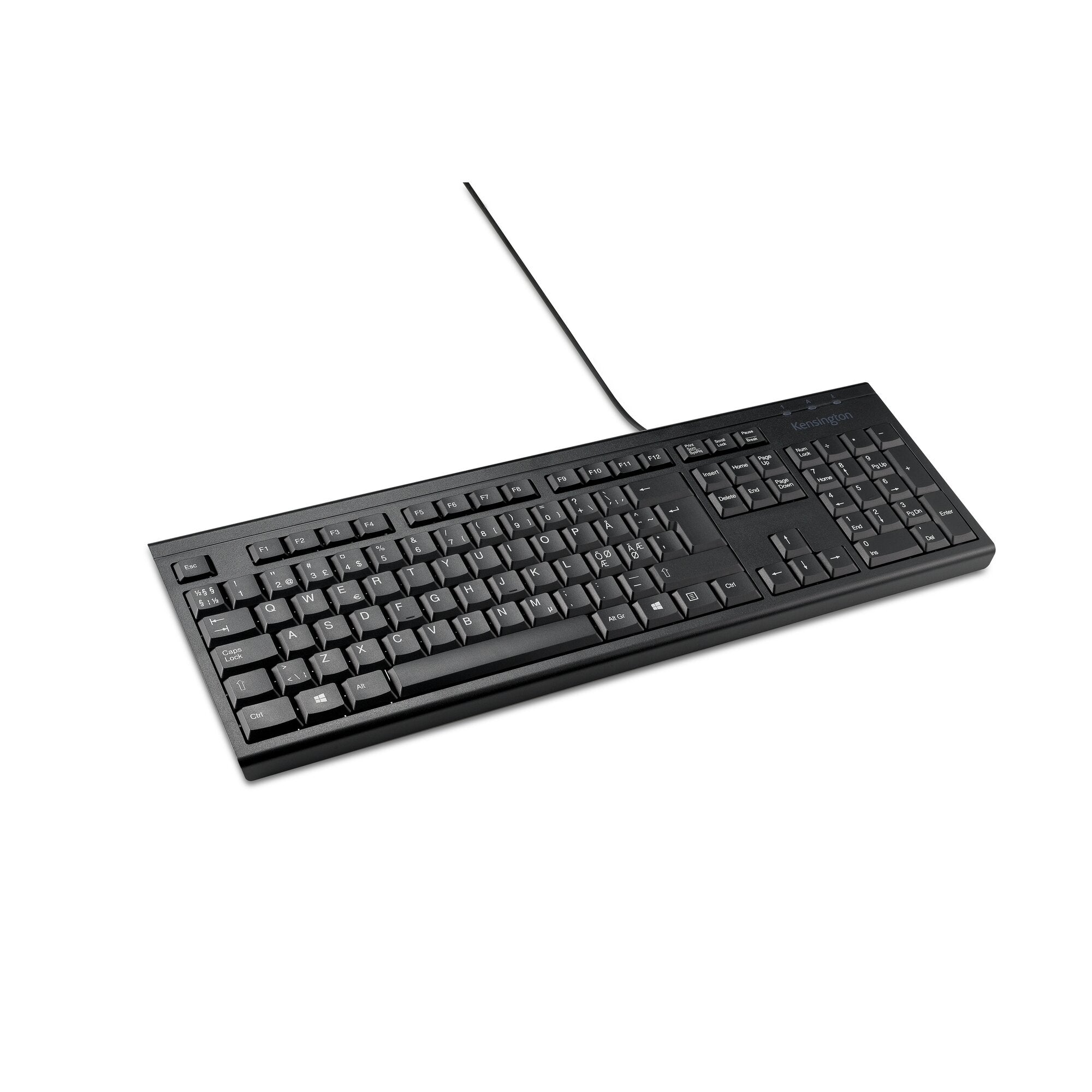 Kensington KB100 EQ Full Size Tastatur – Kabelgebunden, USB, Membran