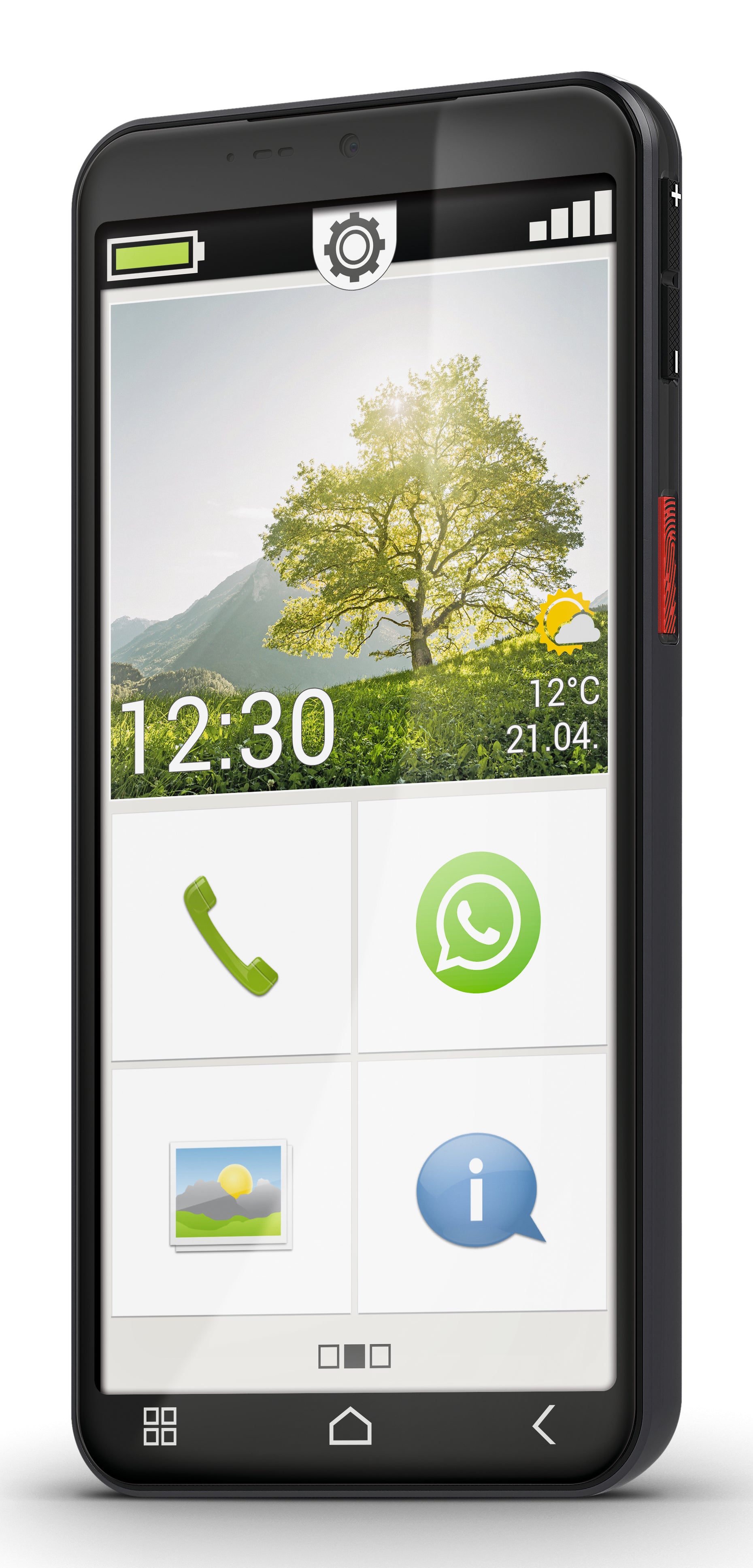 Emporia SMART 7 lite – 5,4" – 128 GB – Schwarz