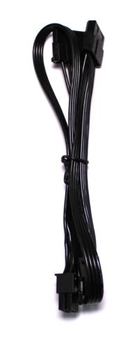 Xilence Molex 4-poliges Stromkabel – Molex 4-polige Buchse–Buchse, 0,74 m, Schwarz