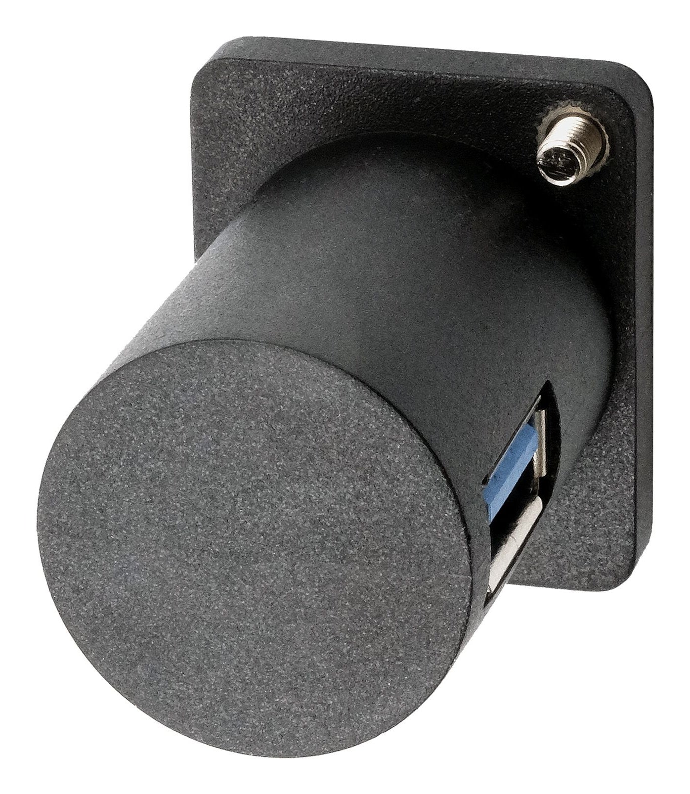 EXSYS EX-49154 Adapter USB-A zu USB-A – USB 3.2 Gen 1 (5 Gbit/s), beidseitig einsteckbar, flach/winkelförmig