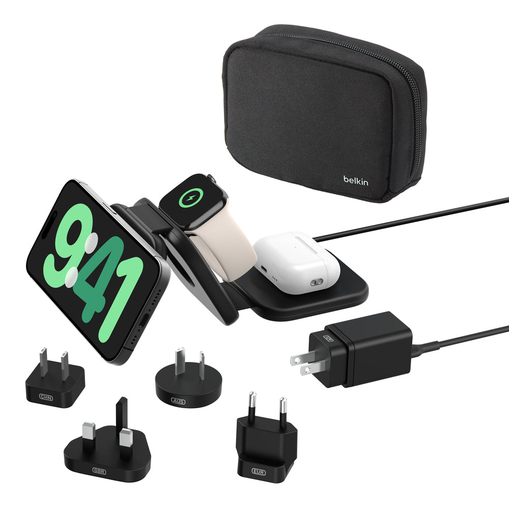 Belkin BOOST CHARGE PRO Ladegerät – 15 W, Qi2, 3-in-1, magnetisch