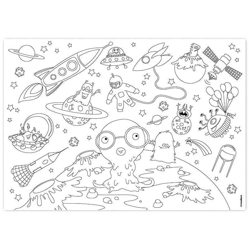 Trendform Tischset für Kinder, Papier, Bauernhof-Motiv – 29,7 × 42 cm – FSC – 12 Stk.