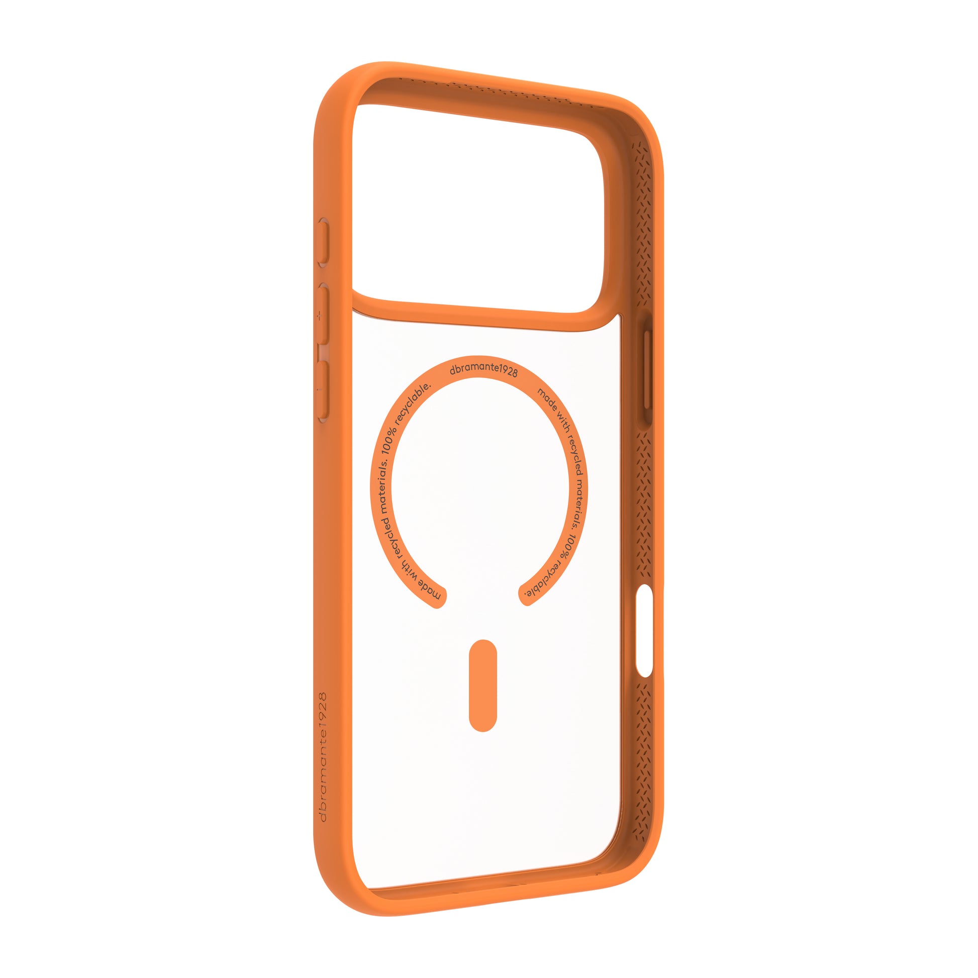 dbramante1928 Grenen MS Backcover – für Apple iPhone 17 Pro Max, Kunststoff, Orange, bis 2 m sturzsicher