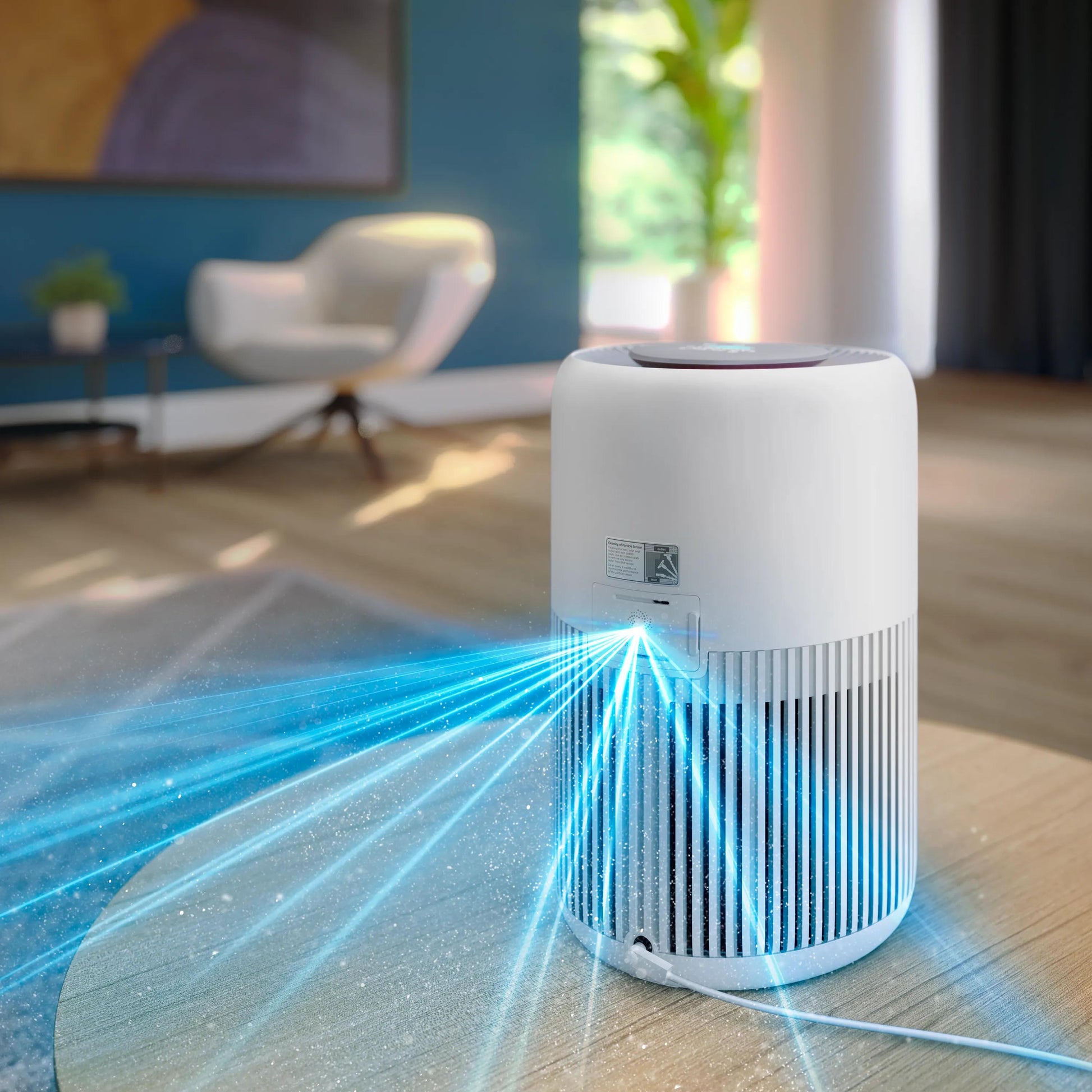 Philips Luftreiniger AC0920/10 – CADR 250 m³/h, bis 65 m², HEPA, 49 dB