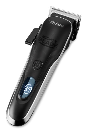 Trisa Bart- und Haarschneider – 0,6–14 mm, 5 Stufen, Akku 180 min – Schwarz