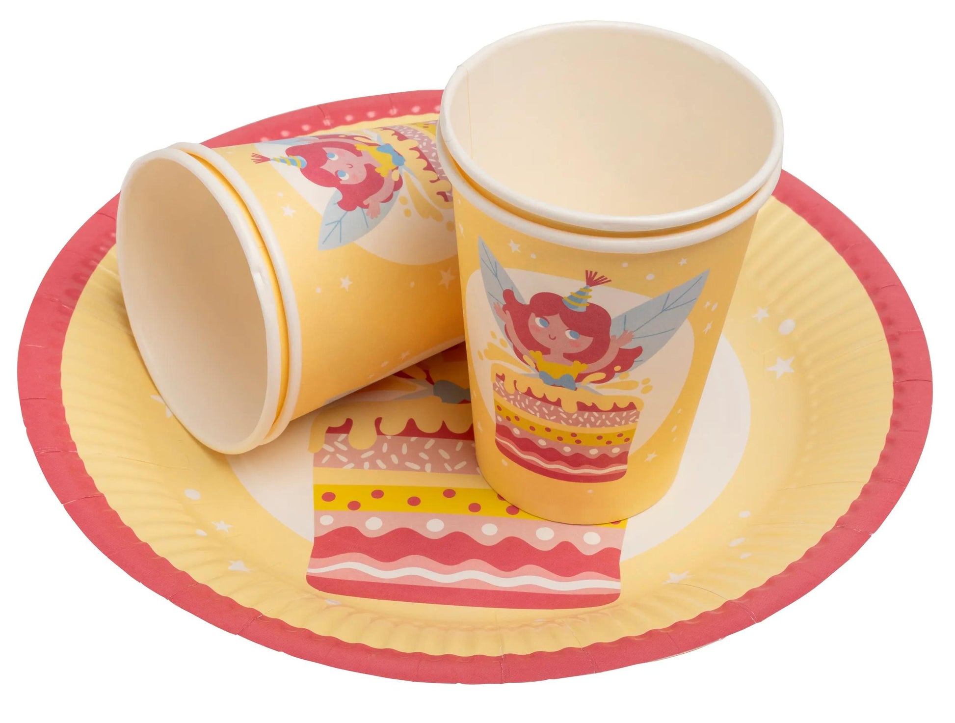 PRONAPPE Servietten Fee – mehrfarbig – 33 × 33 cm, 3-lagig – 16 Stück