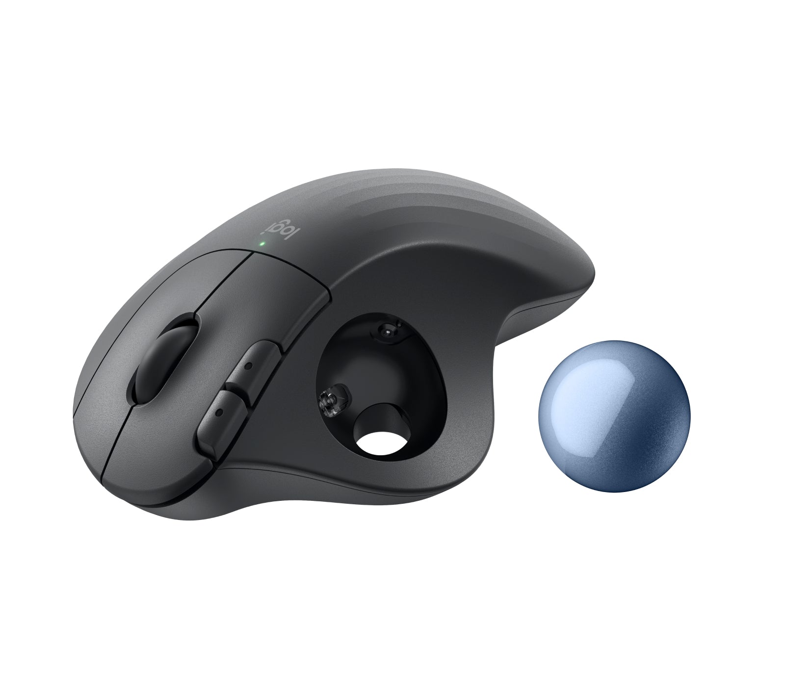 Logitech ERGO M575 für Business Ergonomische Maus – Graphit