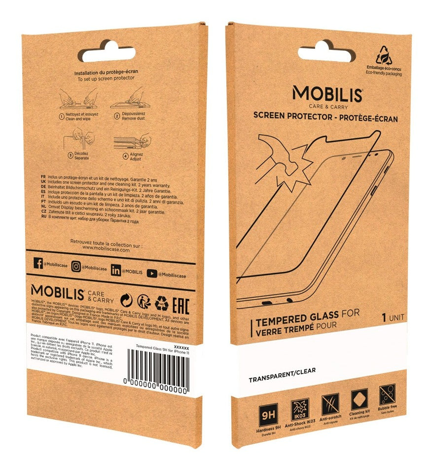 Mobilis Displayschutz (Panzerglas), 9H – für Edge 50 Fusion