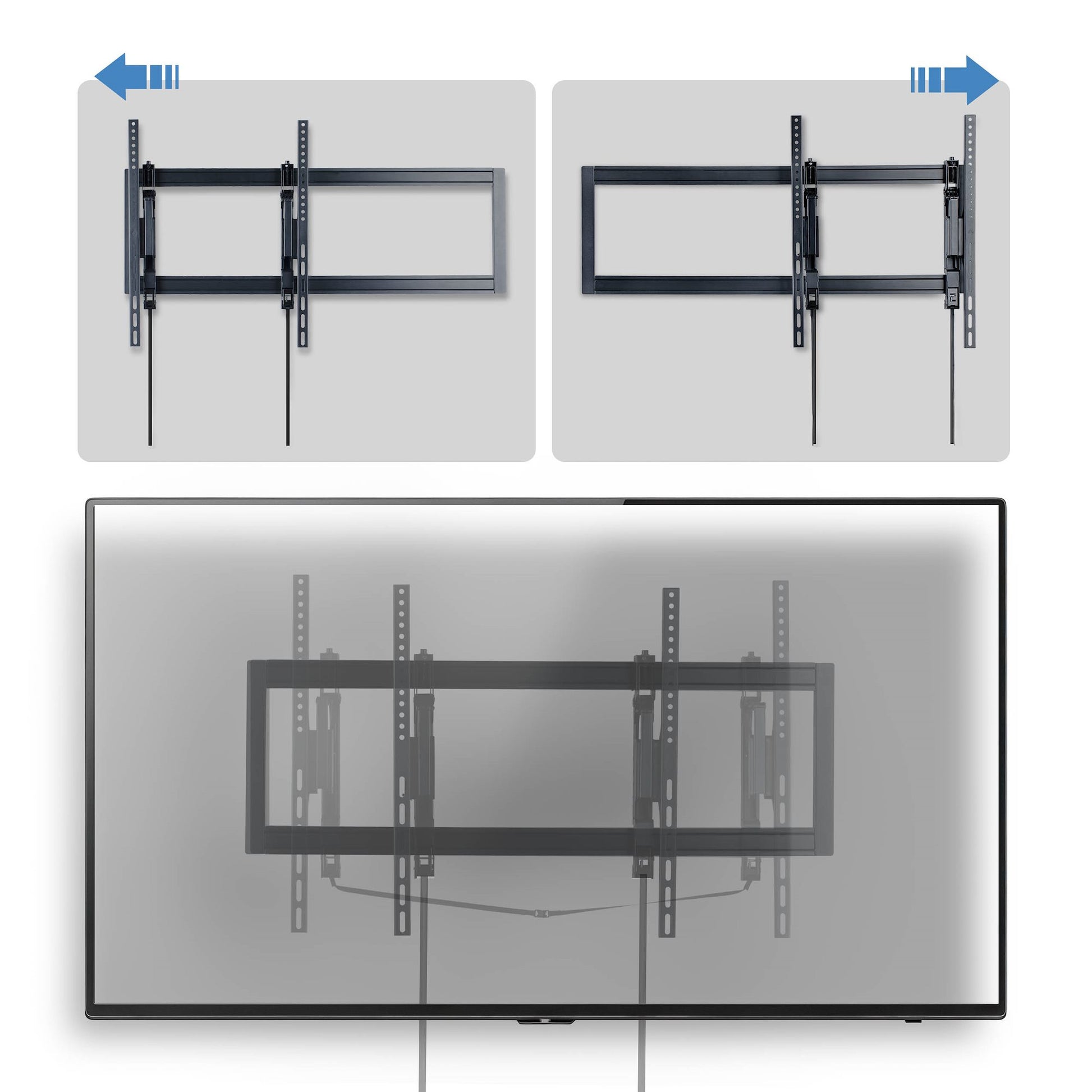 StarTech.com Wandhalterung – Vollbeweglich – 55–105" – VESA 200×200–1000×600 – bis 80 kg – 10ULE-TV-WALL-MOUNT