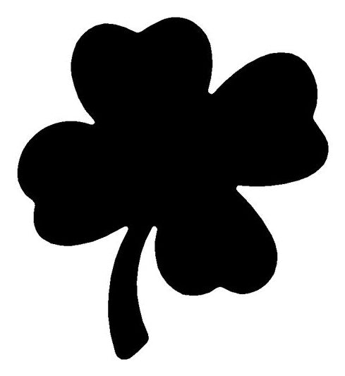 Wedo 168111 – Motivstanzer Kleeblatt, 65 × 44 × 43 mm, grau/orange, 1 Stück