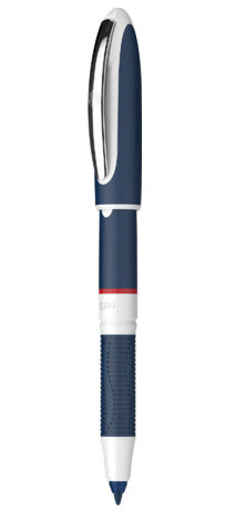 Schneider Schreibgeräte Schneider One Change – Tintenroller, 0,6 mm, rot, dokumentenecht, blau/weiß
