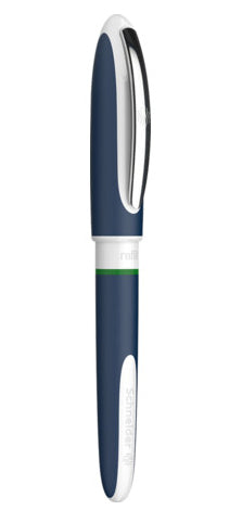 Schneider Schreibgeräte Schneider One Change – Tintenroller, 0,6 mm, grün, dokumentenecht, blau/weiss