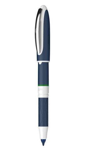 Schneider Schreibgeräte Schneider One Change – Tintenroller, 0,6 mm, grün, dokumentenecht, blau/weiss