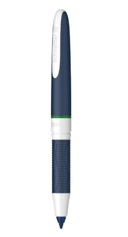 Schneider Schreibgeräte Schneider One Change – Tintenroller, 0,6 mm, grün, dokumentenecht, blau/weiss