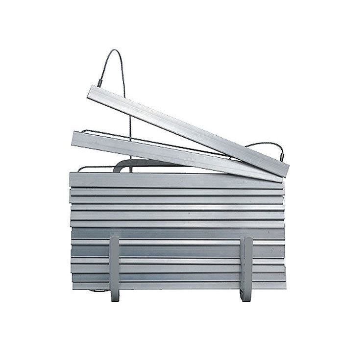 Mentrex AG Mentrex KF-A – Rettungsleiter, ausklappbar, 12 m – silber