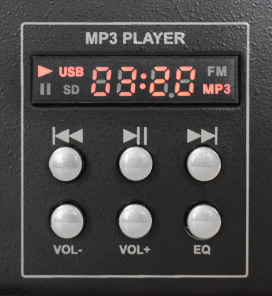 Skytec STM-3020B – 6-Kanal Mixer, USB, MP3, Schwarz