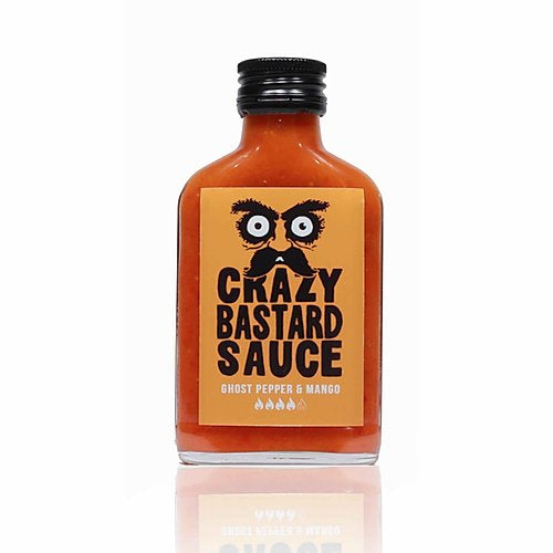 Crazy Bastard Sauce Chilisauce Pfeffer & Mango – 100 ml