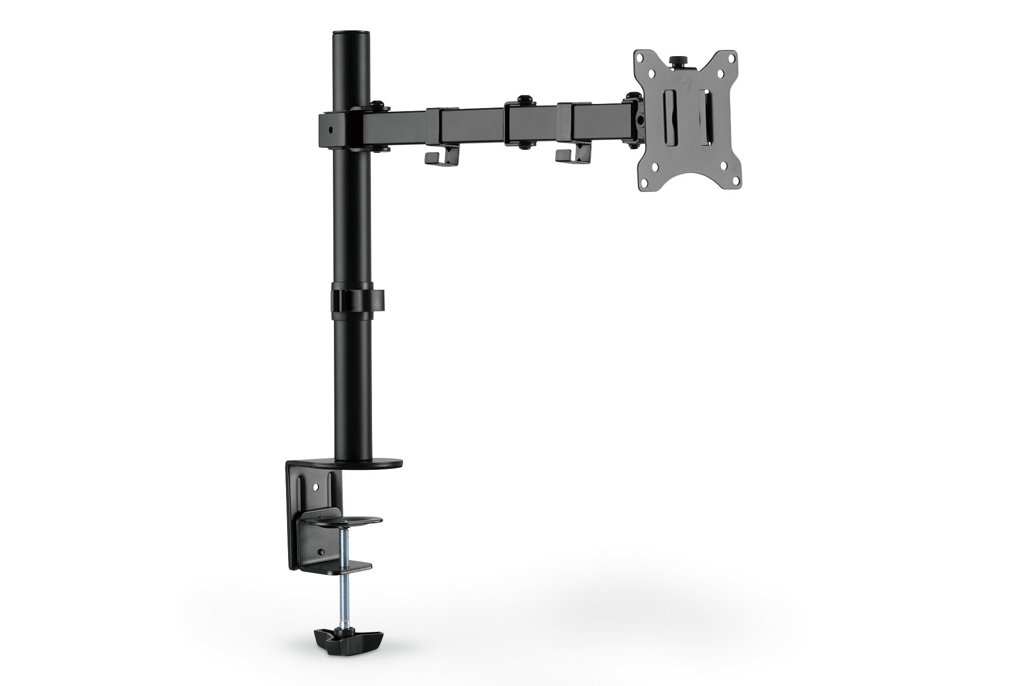 Digitus Tischhalterung, Tischklemme, bis 32", 8 kg, Schwarz