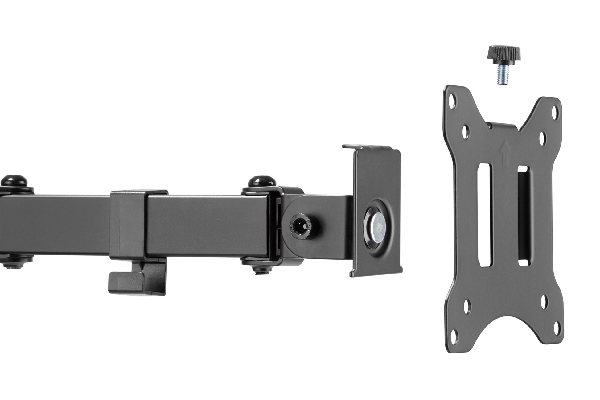 Digitus Tischhalterung, Tischklemme, bis 32", 8 kg, Schwarz