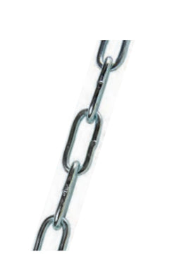 Meister & Cie Meister Kette – Ø 5 mm × 5 m, Stahl, verzinkt, Edelstahl, Nutzlast 160 kg