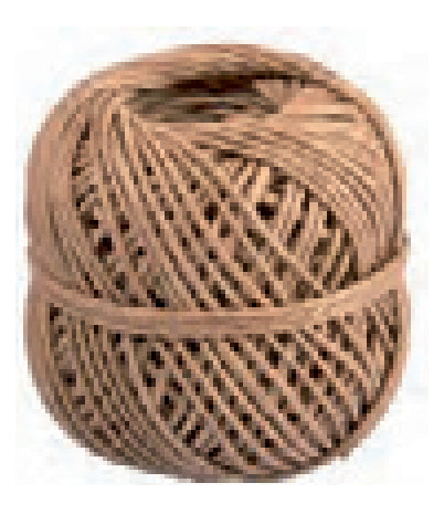 Meister & Cie Meister – Kordel Flachs, natur Ø 2,5 mm × 50 m