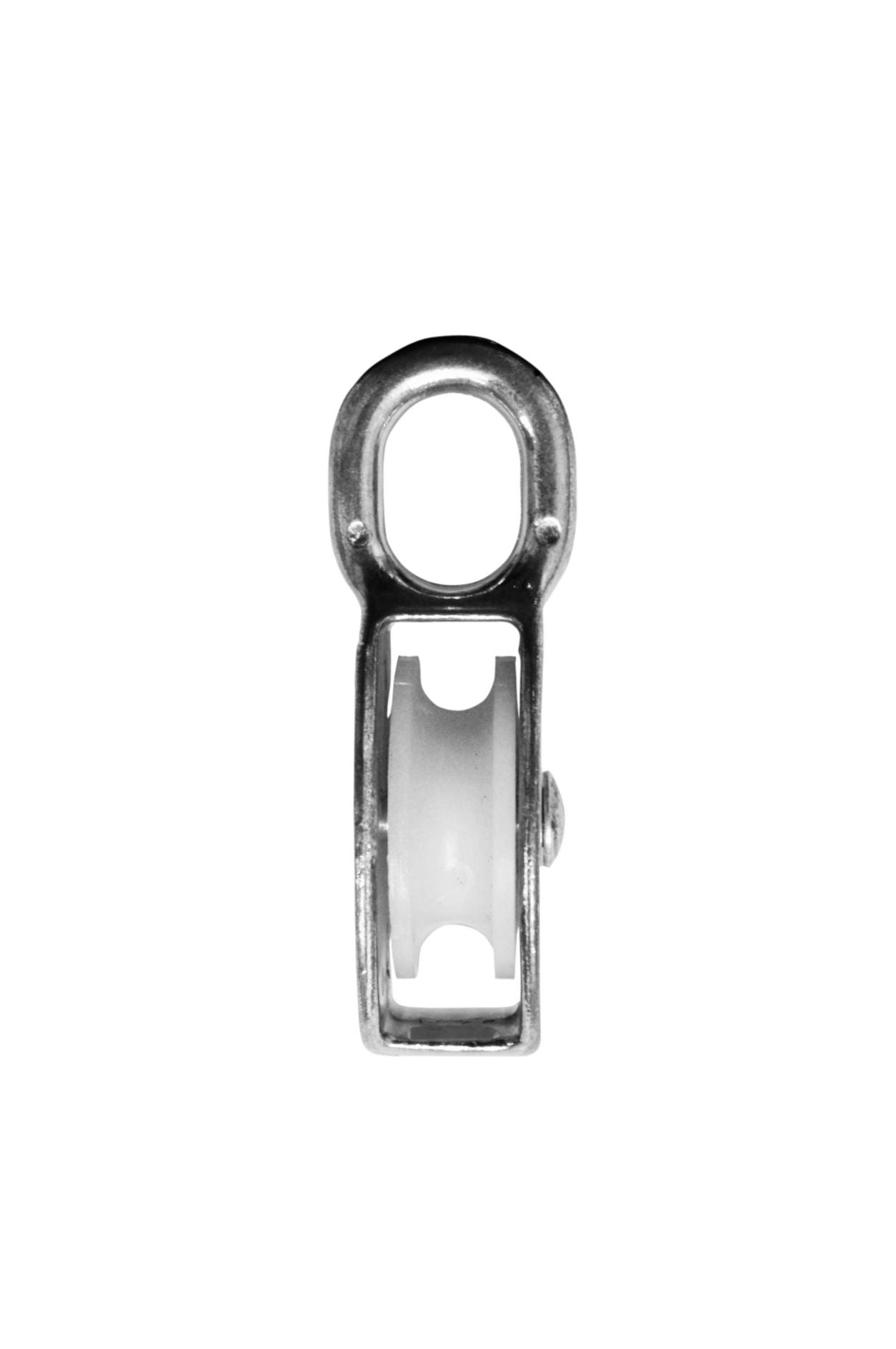 Meister & Cie Meister Umlenkrolle (Einfachrolle) – Ø 40 mm, Stahl, Edelstahl, 220 kg