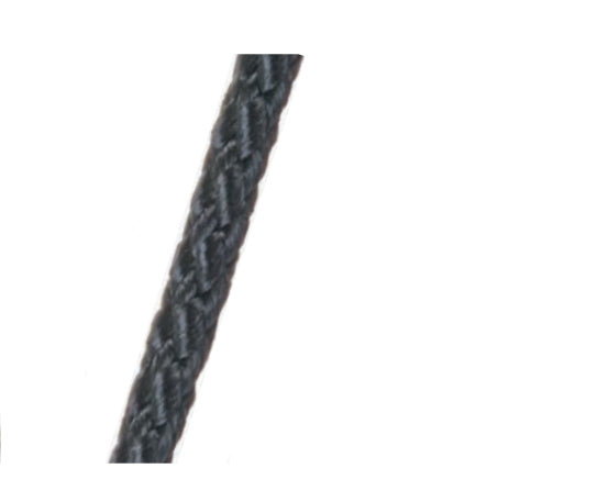 Meister & Cie Meister – Polyesterkordel, Schwarz Ø 4 mm × 15 m, Reisskraft 300 kg
