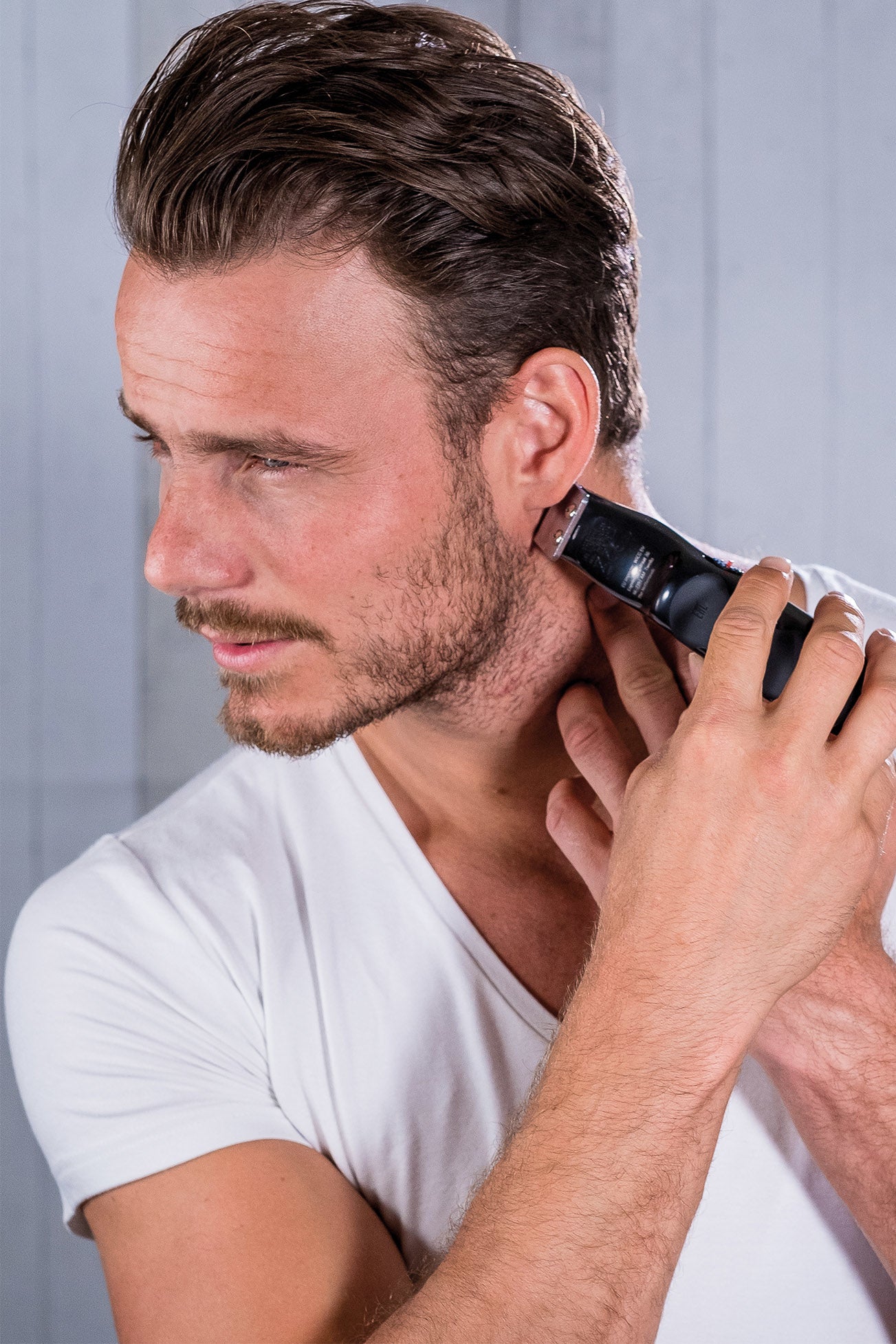 Wahl Bartschneider Grooms Man 9918-1416 – Akkubetrieben, 60 Min Laufzeit, Schnittlänge 0,7–12 mm – Schwarz