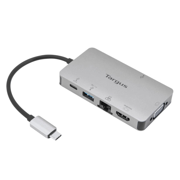 Targus DOCK419 Dockingstation – USB-C, 1× HDMI, 1× VGA, 2× USB-A, 100 W PD, GbE, für Windows/Mac/ChromeOS